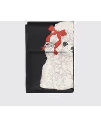 Ganni - Recycled Leather Dog Print Wallet - Lyst