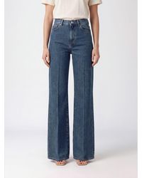 Dondup - Vaqueros Acampanados De Denim De Talle Alto - Lyst