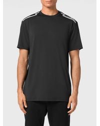 Philipp Plein - Slim Fit Cotton T-Shirt With Contrast Logo Print - Lyst