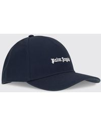 Palm Angels - Cotton Hat With Embroidered Logo - Lyst
