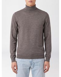 John Smedley - Mock Neck Jumper - Lyst