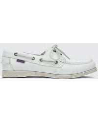 Sebago - Docksides Leather Boat Loafers - Lyst