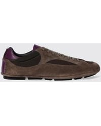 Paul Smith - Suede And Mesh Sneakers - Lyst
