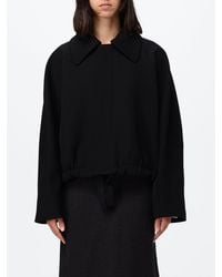 Victoria Beckham - Arden Virgin Wool Bomber Jacket With Zip Closure - Lyst