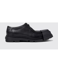 Camper - Junction Leather And Rubber Derby Shoes - Lyst