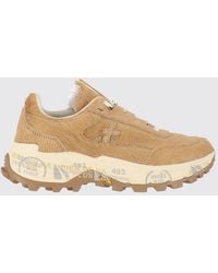 Premiata - Devin Sneaker Von Aus Leder Und Ponyfell Mit Gezackter Vibram-Sohle - Lyst