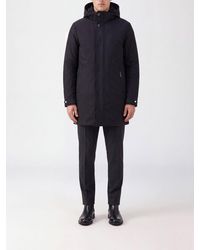 Moorer - Parka Rembourrée En Duvet D'Oie Avec Capuche Et Finition Imperméable - Lyst