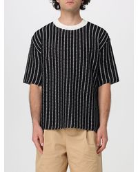 Jil Sander - Striped Cotton T-Shirt - Lyst