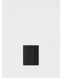 Ferragamo - Gancini Embossed Leather Card Holder - Lyst