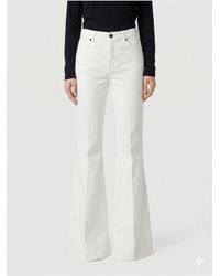 Twinset - Stretch Denim Flared Jeans - Lyst