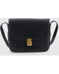 Soeur - Bellissima Smooth Leather Crossbody Bag With Buckle Closure - Lyst