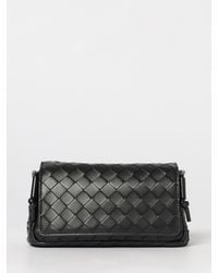 Bottega Veneta - Woven Leather Notturno Mini Bag - Lyst