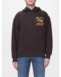 Emporio Armani - Cotton Printed Hoodie - Lyst
