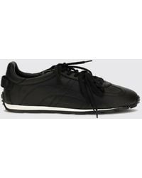 DSquared² - Low-Top-Sneaker Aus Kalbsleder Mit Gezahnter Sohle - Lyst