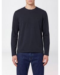Ami Paris - Long-Sleeved Cotton Jersey T-Shirt With Embroidered Logo - Lyst