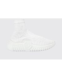 Philipp Plein - High-Top Knit Sock Sneakers With Chunky Sole - Lyst