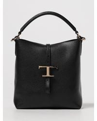 Tod's - T Timeless Calfskin Handbag - Lyst