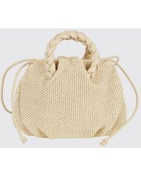 Hereu - Bombon M Raffia Handbag - Lyst