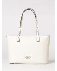 Liu Jo - Grained Faux Leather Bag - Lyst