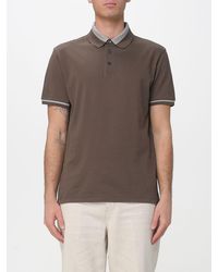 Emporio Armani - Cotton Polo Shirt - Lyst