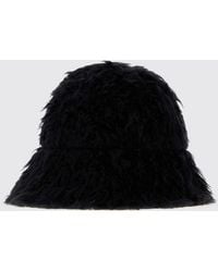Fendi - Mohair And Wool Blend Bucket Hat With Medium Brim - Lyst