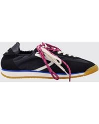 PURAAI - 6.02 Panther Vegan Leather And Nylon Sneakers - Lyst