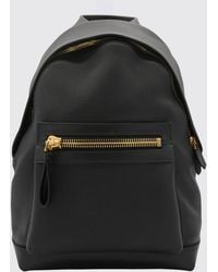 Tom Ford - Grained Leather Backpack - Lyst