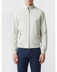 Baracuta - Cotton Blend Bomber Jacket - Lyst