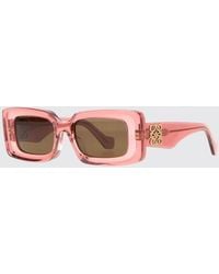 Loewe - Anagram Rectangular Sunglasses - Lyst