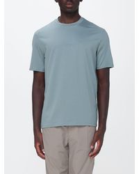 Emporio Armani - Basic Cotton T-Shirt With Eagle - Lyst