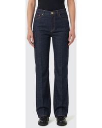 Dondup - Flared Cotton Denim Jeans - Lyst