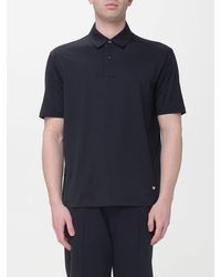 Emporio Armani - Cotton Polo Shirt - Lyst