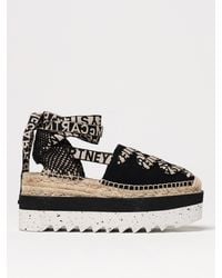 Stella McCartney - Espadrillas Con Plateau Gaia - Lyst