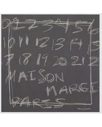Maison Margiela - Printed Silk Scarf - Lyst