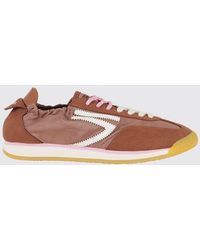 PURAAI - 6.02 Panther Vegan Leather And Fabric Sneakers - Lyst