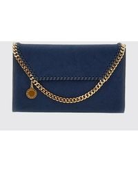 Stella McCartney - Falabella Eco Alter Mat Wallet On Chain With Chain Strap - Lyst