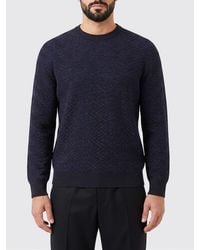 Missoni - Zig-Zag Wool Blend Crewneck Jumper - Lyst