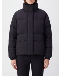 Jil Sander - Short Quilted Nylon Puffer Jacket With High Collar - Lyst