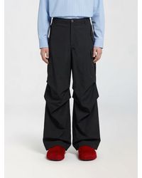 Marni - Cotton Blend Cargo Trousers - Lyst