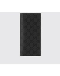 Gucci - Gg Supreme Monogram Bifold Wallet - Lyst