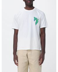 Paul Smith - Printed Organic Cotton T-Shirt - Lyst