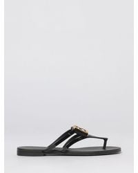 Dolce & Gabbana - Dolce &Amp Gabbana Rubber Sandal - Lyst
