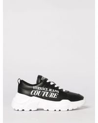 Versace Jeans Couture - Leather Sneakers - Lyst