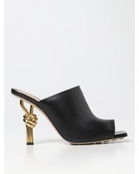 Bottega Veneta - Knot Leather Mule - Lyst