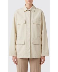 TOTEME - Organic Cotton Shirt Jacket With Dropped Shoulders - Lyst