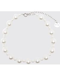 N°21 - Synthetic Pearl Necklace - Lyst