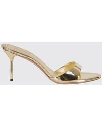 Paris Texas - Laminated Leather Lidia Mules - Lyst