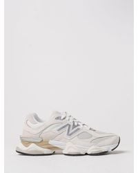 New Balance - 9060 Suede And Mesh Sneakers - Lyst