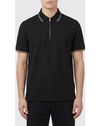 Paul Smith - Cotton Polo Shirt With Contrast Trims - Lyst