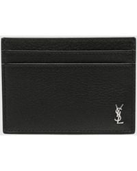 Saint Laurent - Tiny Cassandre Card Holder - Lyst